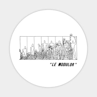 Le Modulor by Le Corbusier Magnet